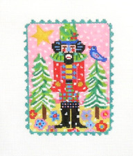 Kate Dickerson Christmas Nutcracker Ornament Handpainted Needlepoint Canvas picture