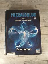 Precalculus 10E  With CalcChat & CalcView by Ron Larson (2017, Hardcover) picture
