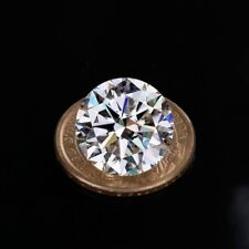 3.75 Ct Stunning Certified VVS1 Round Brilliant Natural White Diamond Gemstone 1 picture