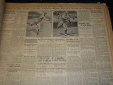 1929 WORLD SERIES ATHLETICS DEFEAT CUBS 4-1 NEW YORK TIMES LOT OF 7 - NT XXXX picture
