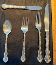 TARA BY REED  & BARTON STERLING FLATWARE SET OF 4 BY 5 BUY 4 or 8 SETTINGS picture