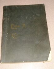 ANTIQUE FIRST EDITION 1912 LITTLE AILMENTS AND CONSEQUENCES BURGESS  picture