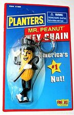 Planters Peanuts Mr Peanut Figural Character Key Chain NOS New 1990s Fun4All picture