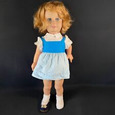 Vintage 1960s Mattel Chatty Cathy Doll Original Blue Dress 20