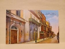 c1940s New Orleans St. Peter Street French Quarter Unused Postcard picture