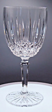 Mikasa Old Dublin Heavy Crystal Water / Wine Goblets 7” Tall Set Of 4 picture