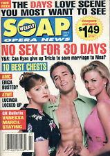 SOAP OPERA NEWS July 1997 Tricia Cast Scott Reeves Sabryn Genet Young & Restless picture