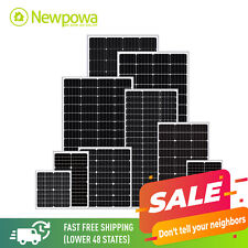Newpowa 10W  50W 100W 200W 220W Solar Panels/Kits New Condition 5W-240W 12/24V picture