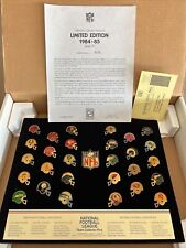 VINTAGE 1984-1985 PETER DAVID NFL TEAM COLLECTOR PINS SET LIMITED EDITION IOB picture