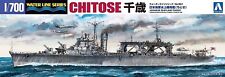 Aoshima 1/700 Waterline IJN Japanese Seaplane Carrier CHITOSE Plastic Model 551  picture