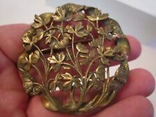 ANTIQUE FANCY DESIGN BROOCH PIN - METAL - BBA-31 picture