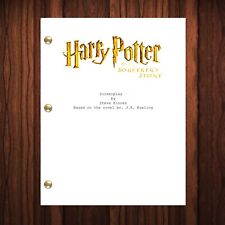 Harry Potter and the Sorcerer's Stone Movie Script Reprint Full Screenplay  picture