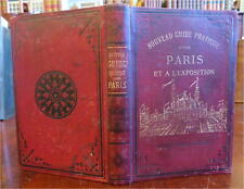 New Practical Guide to Paris 1878 French travel guide w/ large maps picture
