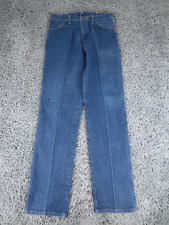 Vintage Wrangler Jeans Mens 32x34 Blue 100% Cotton Denim 13MWZ Cowboy Cut USA picture