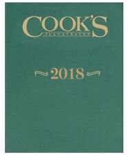 Cook's Illustrated Magazine 2018 Hardcover Good picture