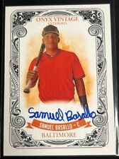2021 Onyx SAMUEL BASALLO RC Rookie Auto Autographed #EASB /400 Baltimore Orioles picture