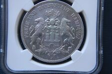 Germany Hamburg 5 Mark Silver coin 1899 J, NGC XF DETAILS picture