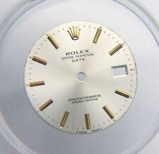 Vintage Genuine Rolex Date 34mm 15000 15003 Silver & Yellow Gold Watch Dial picture