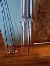 Trak Nowax cross country Ski 🎿 With Poles Vintage  picture