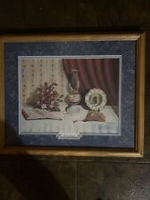 Special Memories Kentucky Artist Fred Thrasher Bible Religious Antique Lamp AP picture