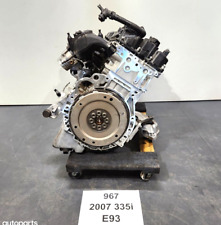✅ 07-09 OEM BMW E88 E92 E93 E90 Long Block 8-bolt N54 COMPLETE ENGINE MOTOR 48K picture