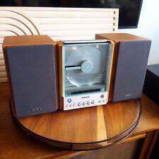 SONY CMT-EX1 Vertical Loading CD FM/AM Disc Player w/ Remote  PLS READ picture