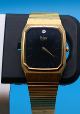 Vintage Men’s Pulsar Watch V320-5160 Seiko Luxury Formal Dress picture