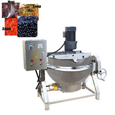 Electric Cooking Jacketed Kettle with Scraper 100L/26.5Gallon 220V 60Hz 3 Phase picture