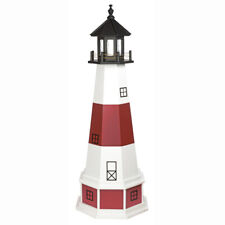 Montauk NY Replica Wood Garden Lighthouse - Amish Crafted picture