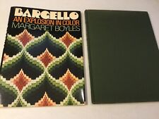 VTG 1974 BARGELLO “AN EXPLOSION IN COLOR” BY MARGARET BOYLES AFGHANS /NEEDLEWORK picture