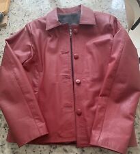 Vintage Red Genuine Leather Jacket Size Women’s Small, Argentina picture
