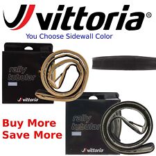 Vittoria Rally 700x 23 OR 25 Race Train Tubular Sew-up Tire Blackwall OR Tanwall picture