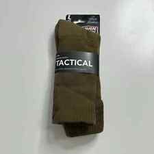 NWT DARN TOUGH Merino Wool Tactical Boot Socks Coyote Brown Large T421 picture
