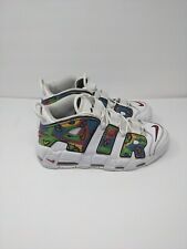 Nike Air More Uptempo Mens Size 12 Peace Love Basketball DM8150-100  picture