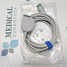 0010-30-42719 - MINDRAY EV6201 - 12 PINS - 3/5 LEAD ECG HOST CABLE - DEF-P - NEW picture