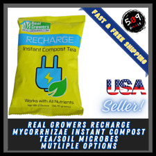 Real Growers Recharge - Mycorrhizae Instant Compost Tea/Soil Microbes for Plant  picture