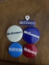 VTG George McGOVERN  1972 Presidential Election Campaign Buttons  picture