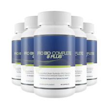 5-Pack Pro Bio Complete 3 Plus-Gut Health Probiotics-Brain Probiotics - 300 Caps picture