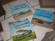 Lot 17 Sport Aviation Aircraft Magazines Vintage 1971, 72,73.  picture
