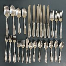 WM. Rogers Bros 1847 Silverplate Flatware Lot of 26 pieces ( AMBASSADOR PATTERN) picture