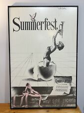 RARE Vintage Phil Collins Big Band SummerFest 1998 Memorabilia Concert Poster picture