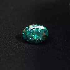 2 Ct Certified Natural Oval Cut Green Diamond D Grade VVS1 + 1 Free Gift picture