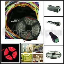 New DIY Projects 300 LEDs Strip 5M SMD 5050 DC+12V 5A Power Kit - USA Seller picture