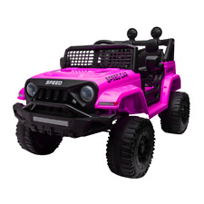 Pink Kids Ride on Car Toy 12V Girl Electric Power Wheels Truck w/Remote Control picture