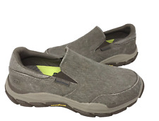 Skechers Men's Relaxed Fit Respected Fallston TaupeLoafers Size:12 #204387 87W picture