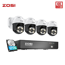 ZOSI 8CH 4K NVR 8MP PoE Security Camera System AI Detection Two-Way Audio 2TB picture