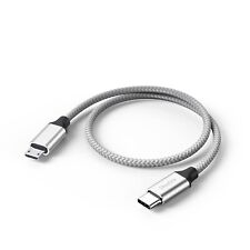 USB C to Micro USB Cable 1ft, Micro USB to USB Type C Adapter Cable Braided Male picture