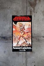 1981 Barbarella Movie Mini Promo Poster Paramount Home Video picture