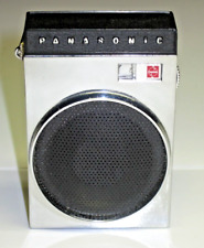 National Panasonic Vintage  AM 7 Transistor Mini Pocket Radio  R-111 Works picture
