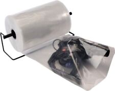 Clear Poly Tubing Tube Plastic Bag Polybags Custom Bags on a Roll 4 Mil picture